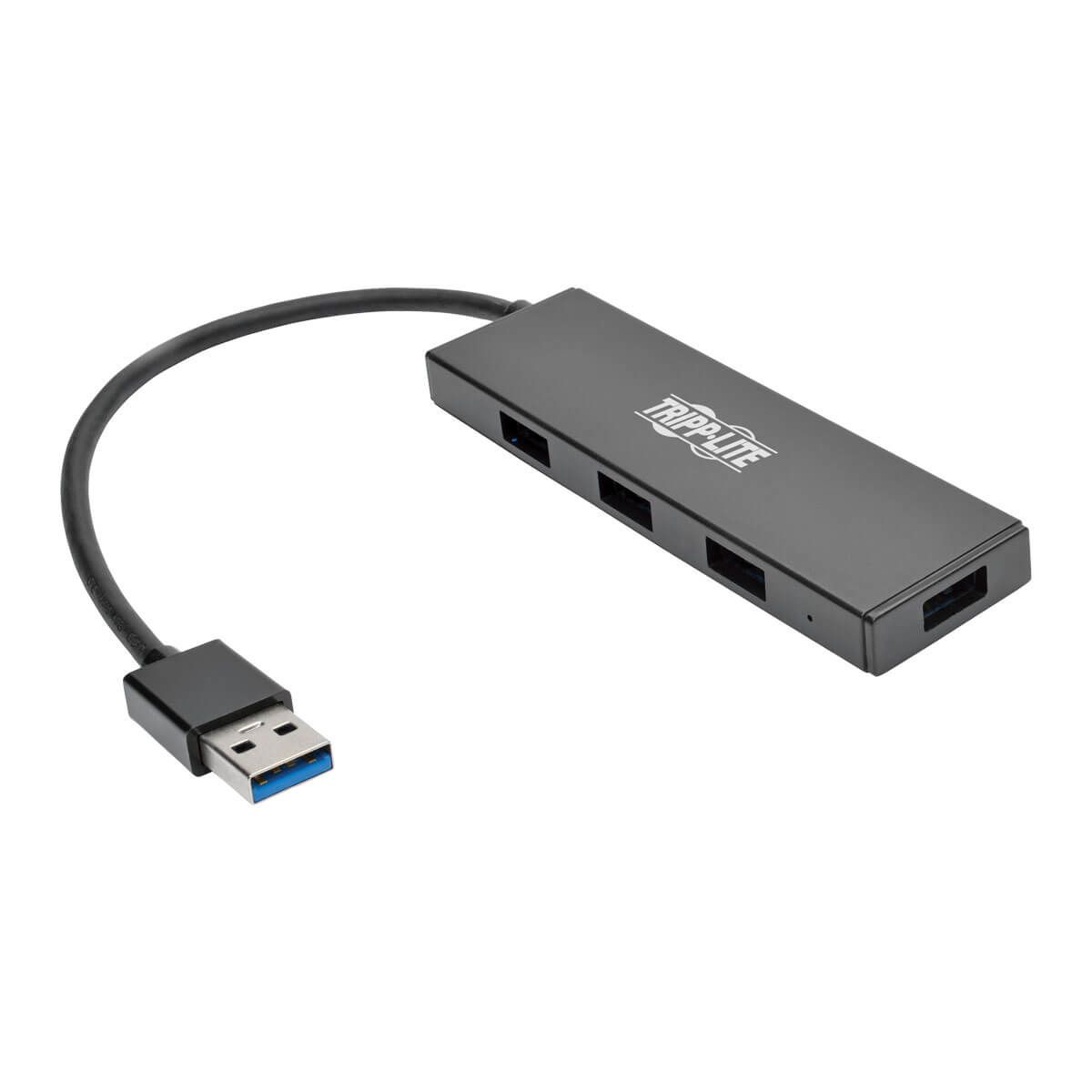 4-PORT ULTRA-SLIM PORTABLE USB 3.0 SUPERSPEED HUB