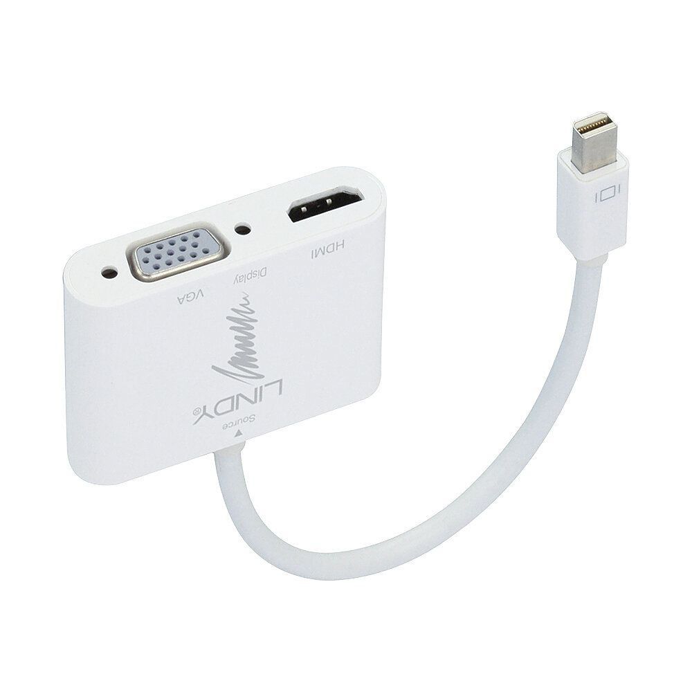 ADATTATORE MINI-DP 1.2/HDMI 4K VGA (ATTIVO)