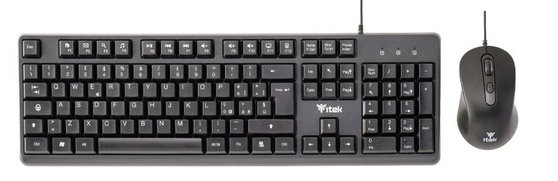 TASTIERA + MOUSE ITEK DEC C01 USB