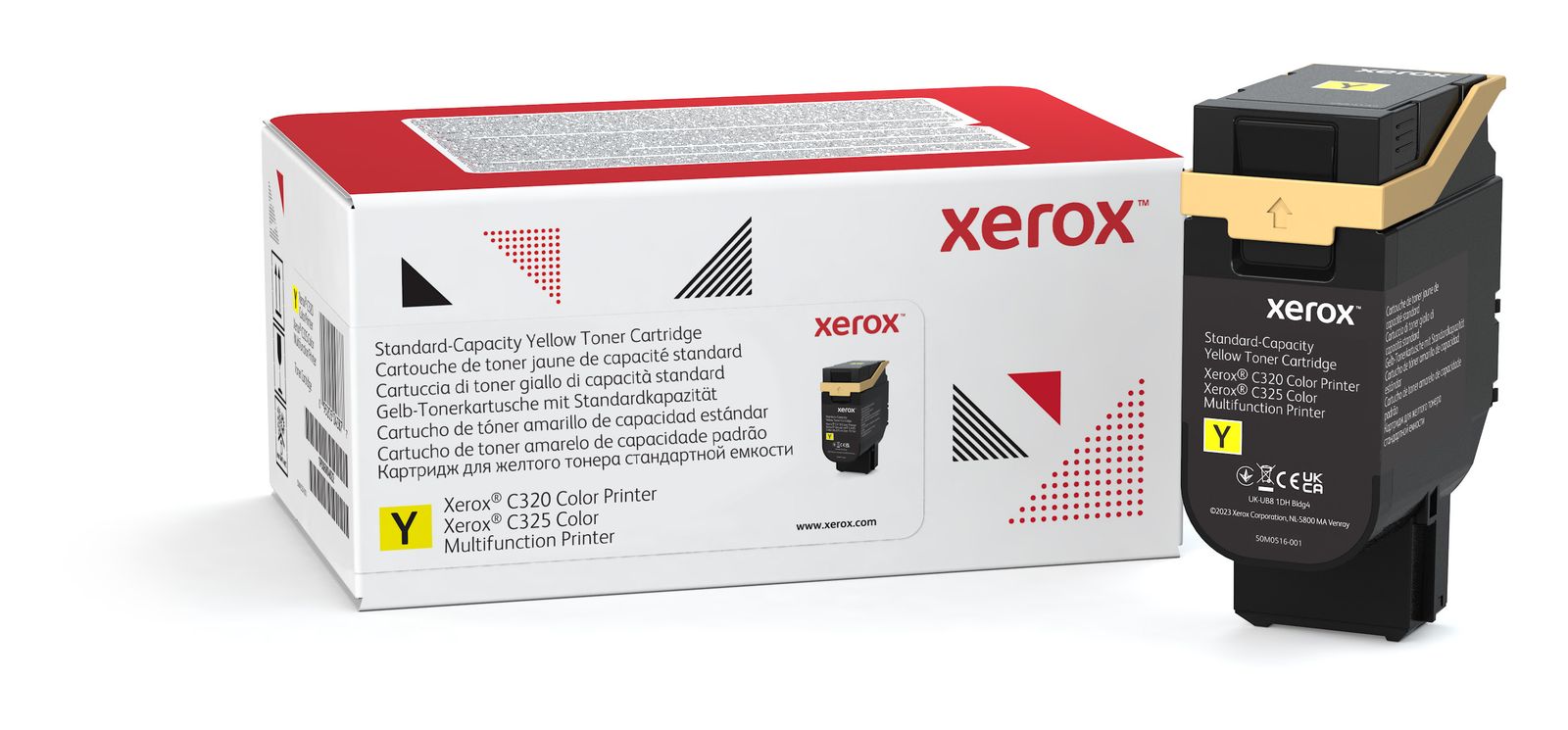 XEROX C320/C325- TONER GIALLO - 1800 PAGINE