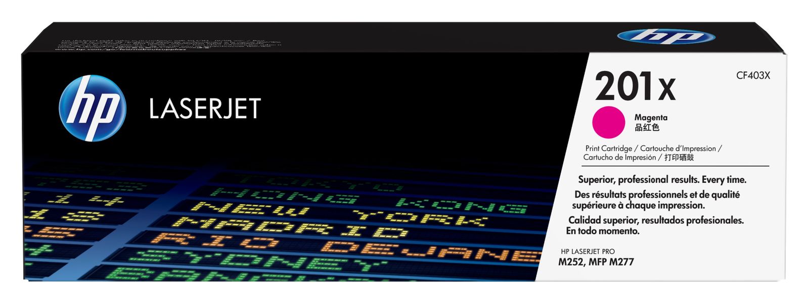 HP 201X MAGENTA LASERJET TONER CARTRIDGE