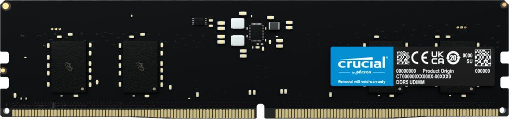 CRUCIAL 8GB DDR5-5600 UDIMM CL46 (16GBIT)