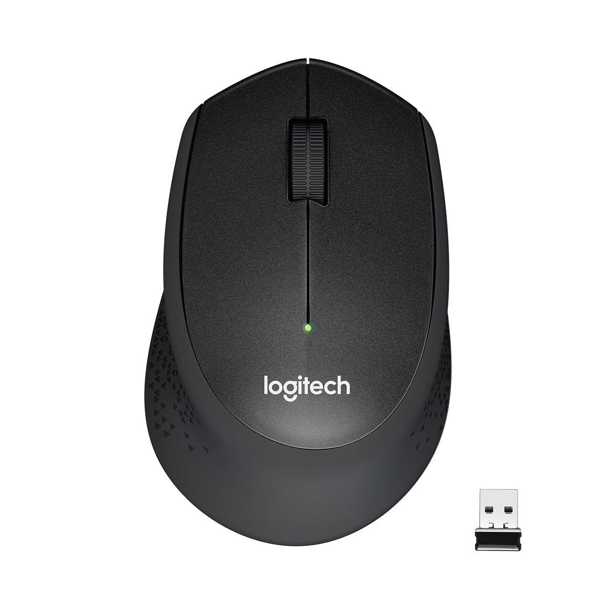 LOGITECH M330 SILENT PLUS - BLACK - 2.4GHZ