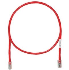 Patch Cord Cat.6A UTP 28AWG LSZH RED Mt.2
