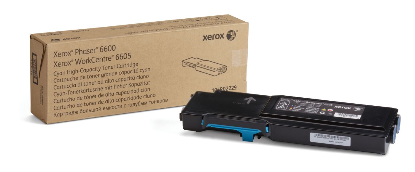 PHASER 6600/WORKCENTRE 6605 CARTUCCIA TONER CIANO
