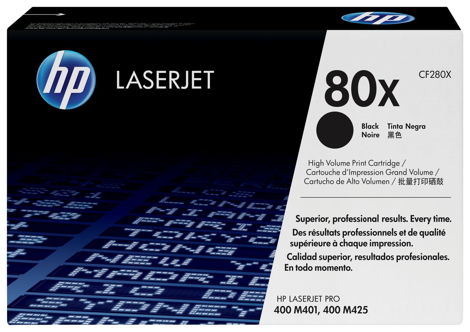 HP LASERJET PRO M401/M425 6.9K BLK CRTG