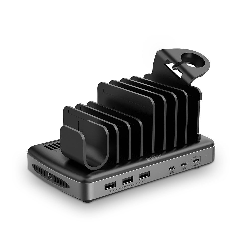 160W 6 PORT USB-LADESTATION