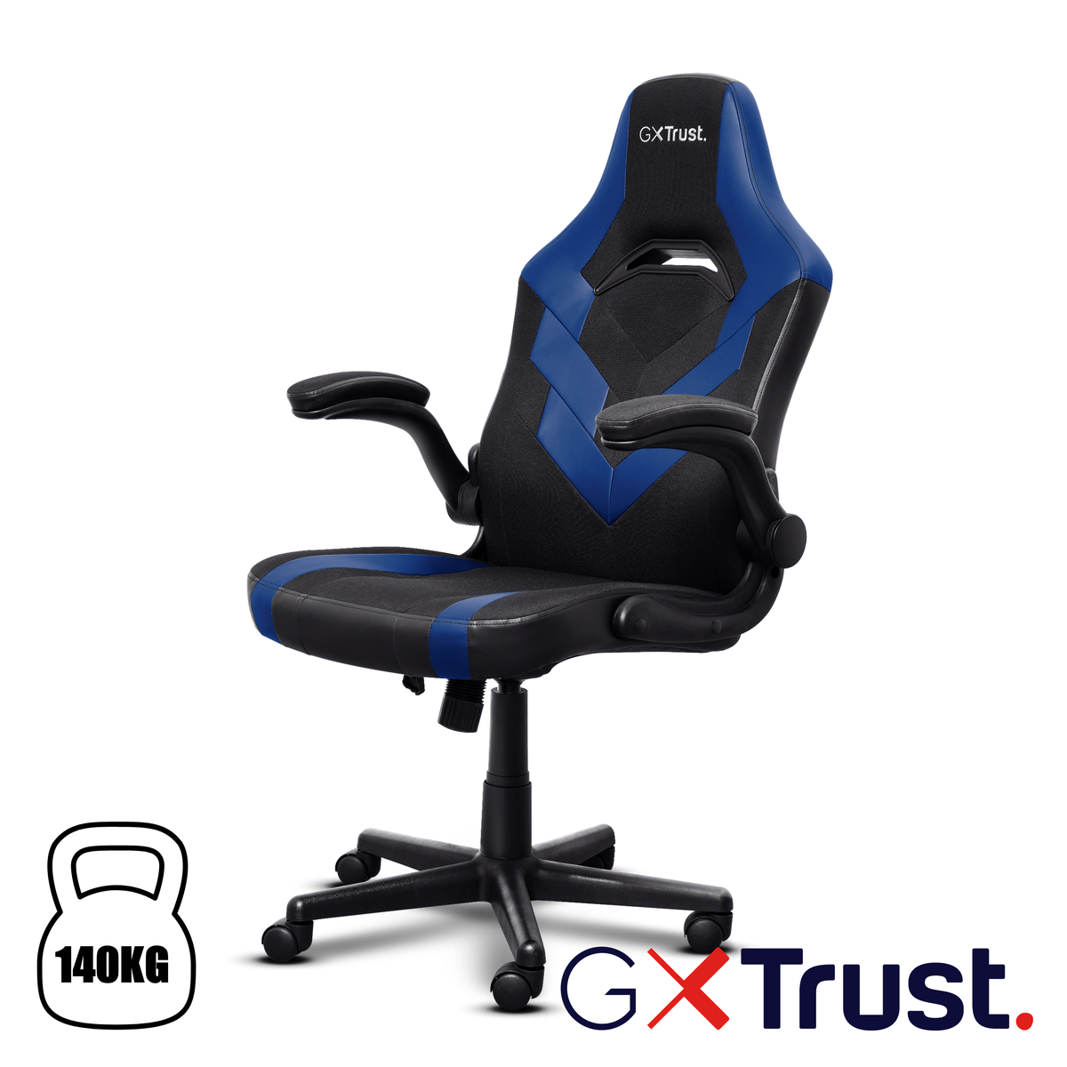 GXT703B RIYE GAMING CHAIR BLUE