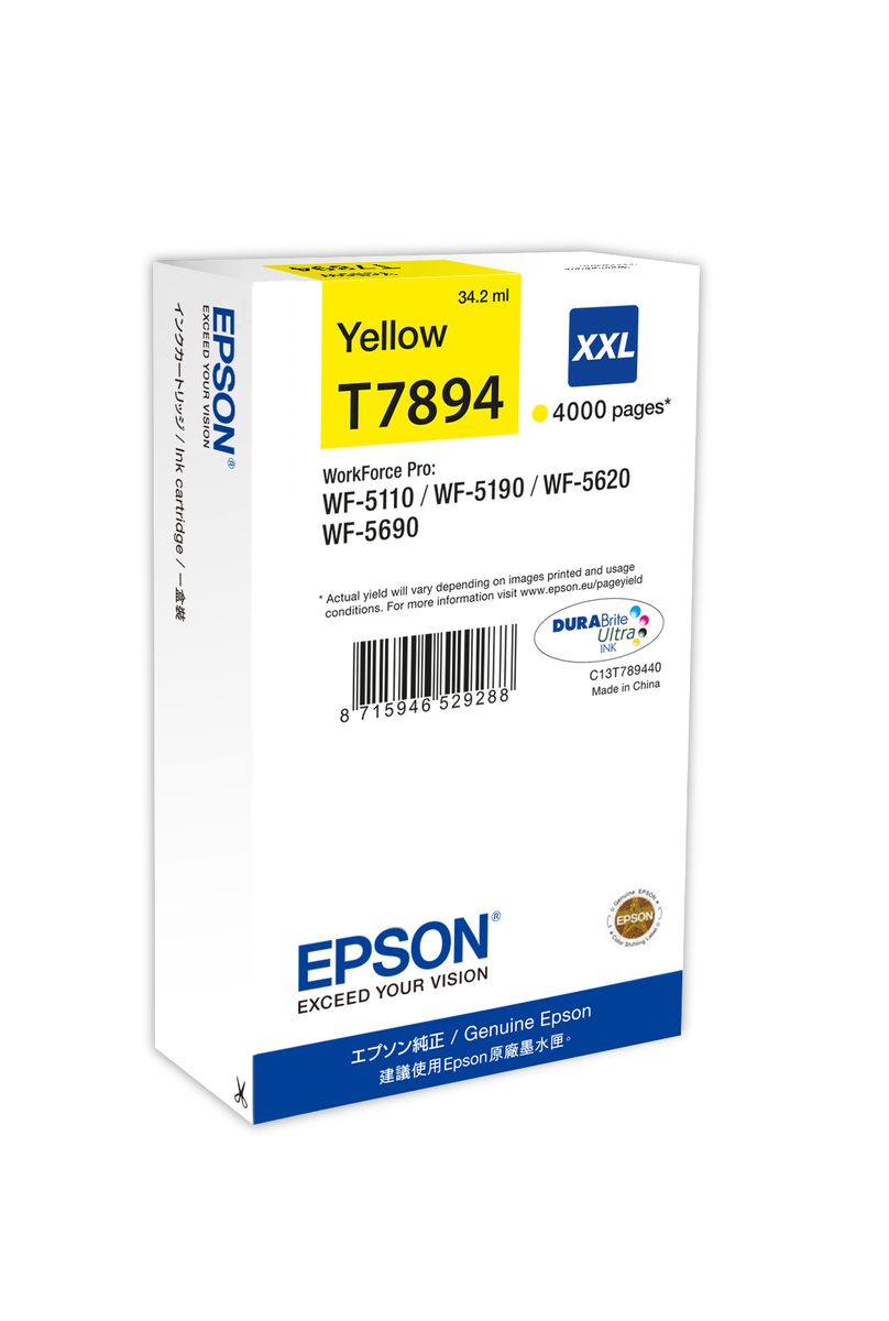 INK CARTRIDGE XXL YELLOW