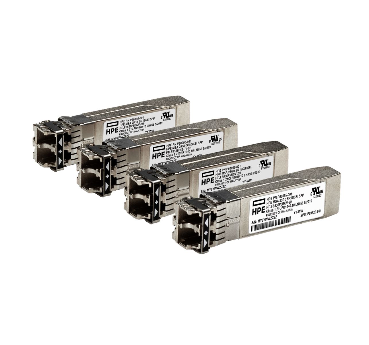 HPE MSA 25Gb SFP28 SR 4pk iSCSI XCVR