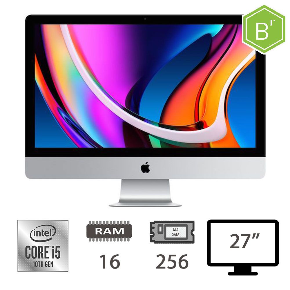 IMAC 27 5K (2020)I5-10500/16/256M2/2Y - B