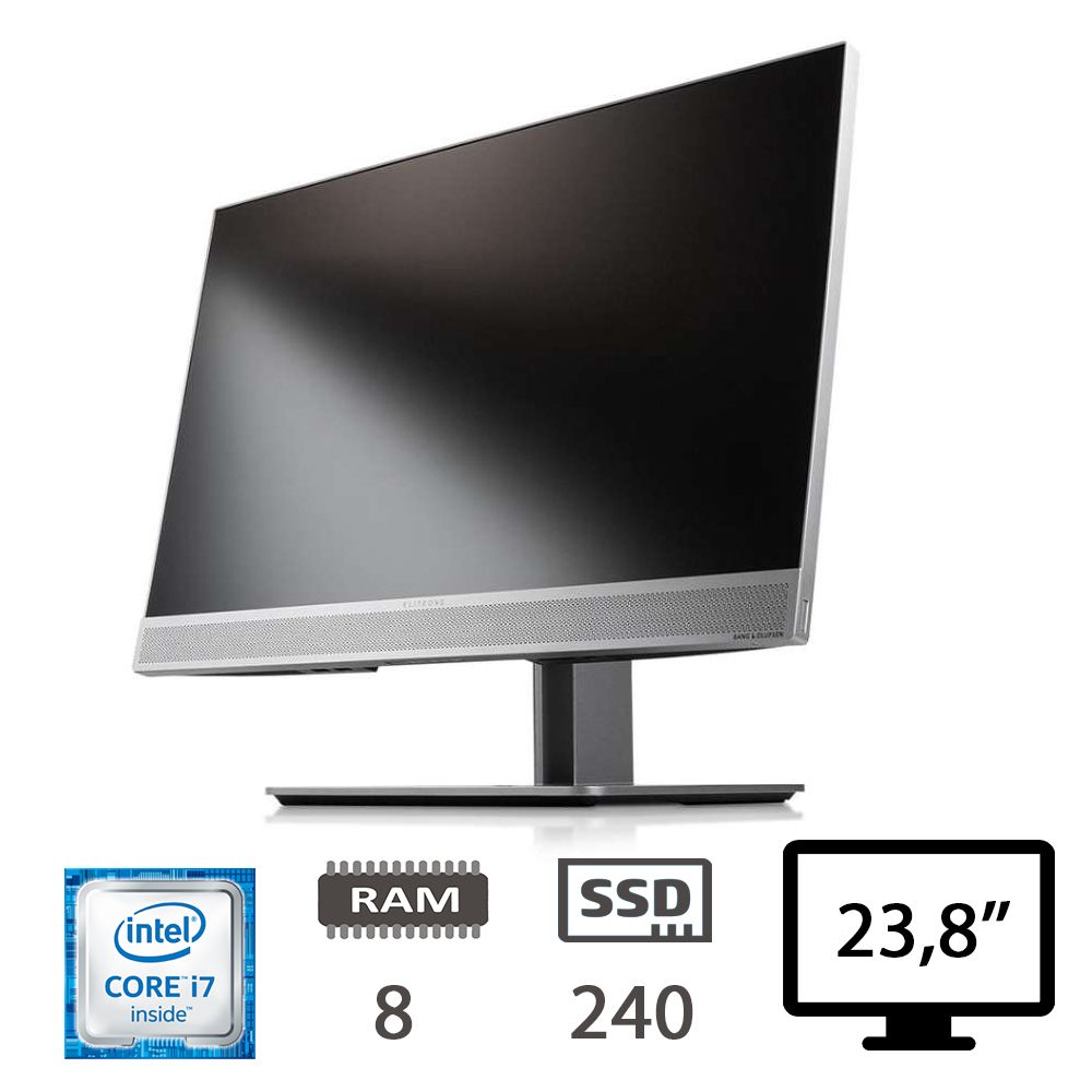 HP 800 G3 AIO I7-6700/8/SSD240/RX560/W10H/2Y