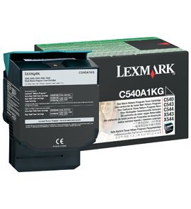 TONER LEXMARK  NERO C54X X54X DA 1K