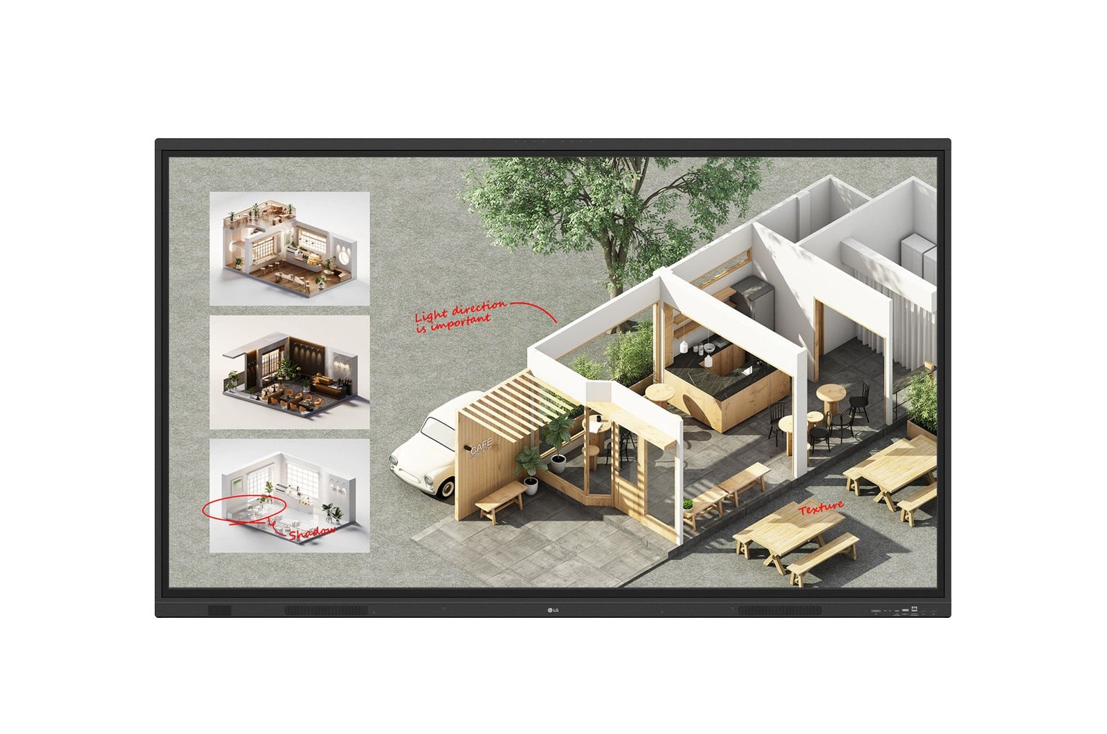 75 TOUCH IPS, 4K, 440NIT, 1200:1