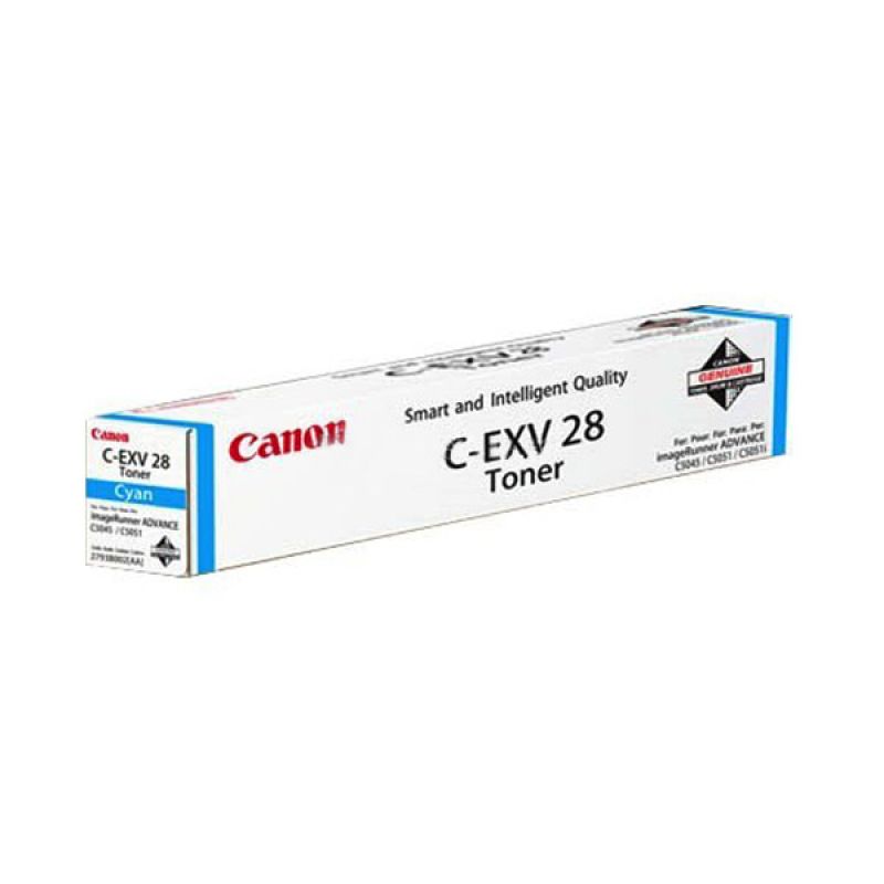 TONER C-EXV 28 CIANO DURATA 38.000 PAG. CANON