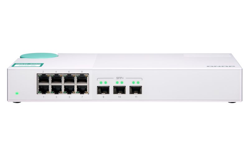 8PORT 1GBPS, 3PORT SFP UNMANAGED SWITCH