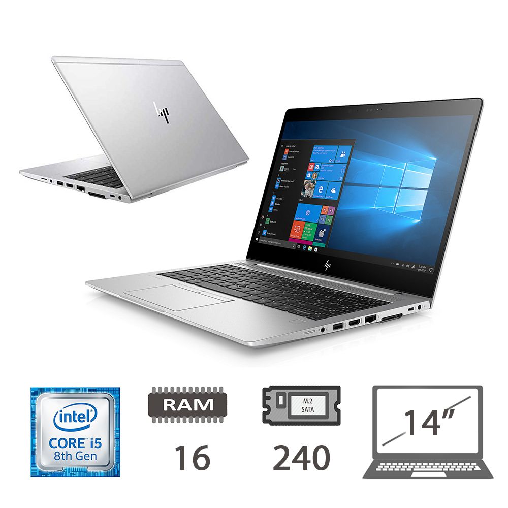 HP 840 G6 - I5-8265U/16/M2-SATA240/14/W10P/2Y