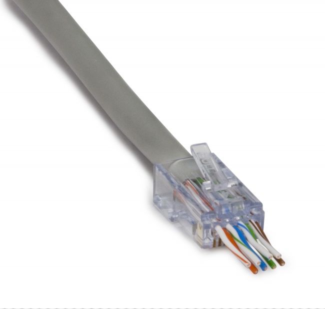 PLUG ezEX48 RJ45 UTP 22-23AWG Cat.6/6A (50pz.)
