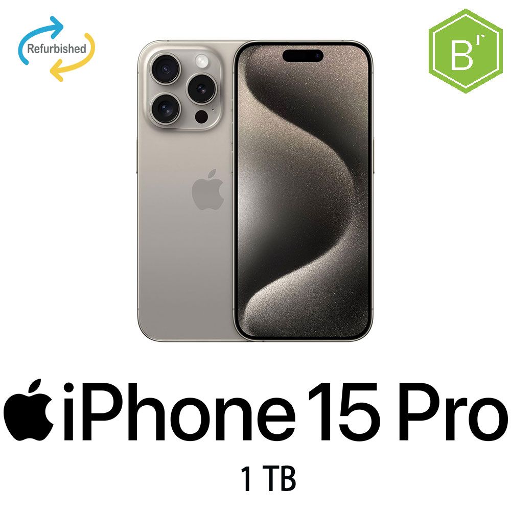 IPHONE 15 PRO 1TB NATURAL TITANIUM/2Y - B