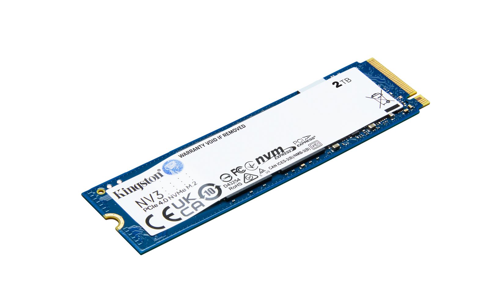 KINGSTON 2TB NV3 M.2 2280 PCIE 4.0 NVME SSD