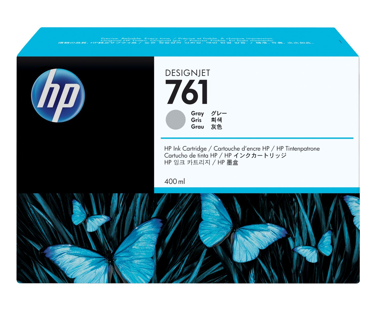 HP 761 400ML GRAY INK CARTRIDGE