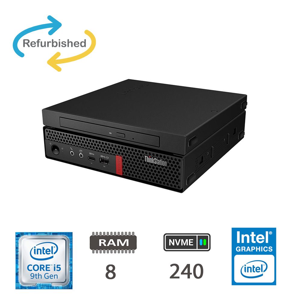 LENOVO P330 TINY I5-9500T/8/NVME240/DVD/W11P/2Y