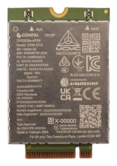 DELL WIRELESS MOBILE MODEM DW5826E