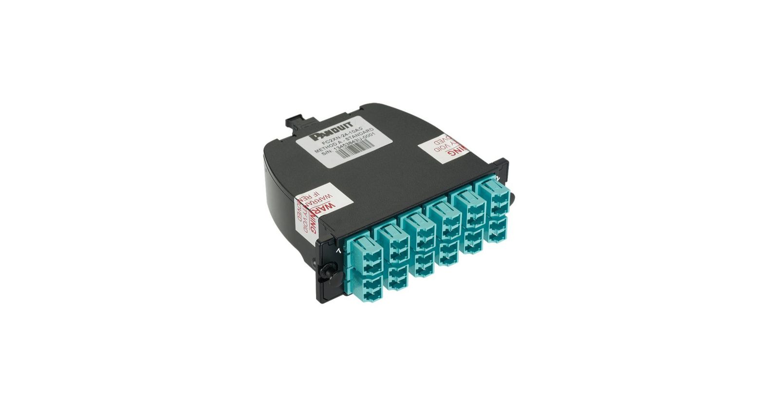 Fiber Cassette OM4 2 MPO/12 LC Duplex universal