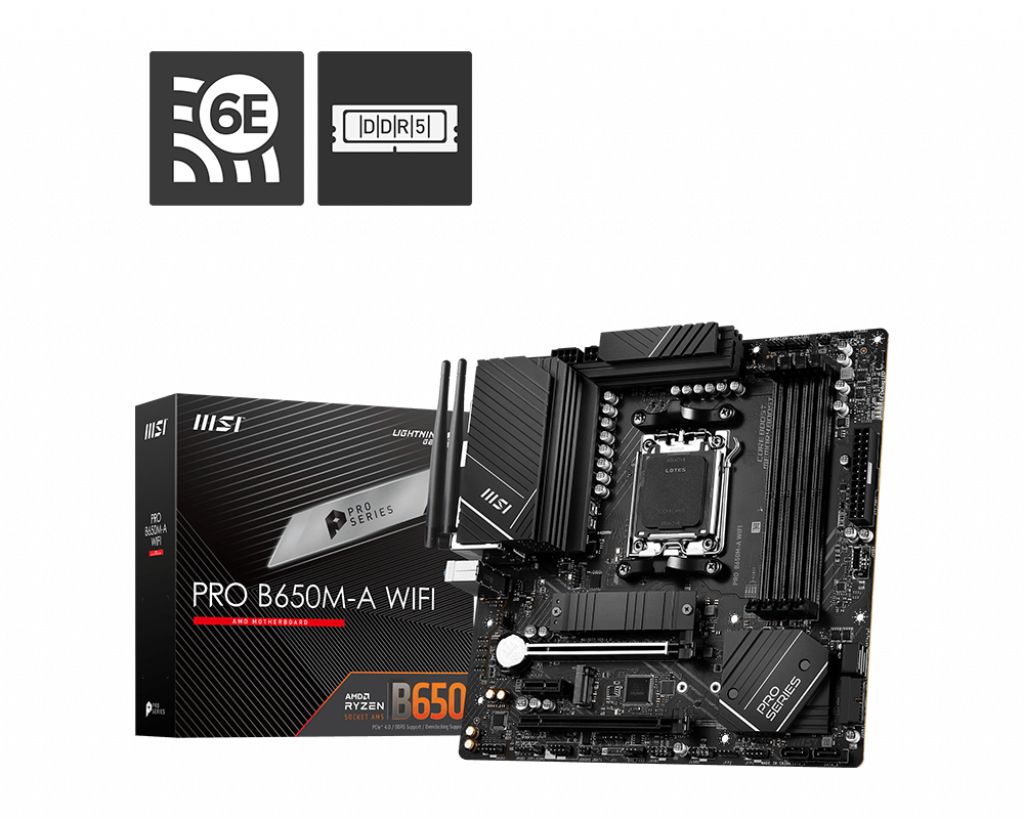 MSI MB PRO B650M-A WIFI MATX