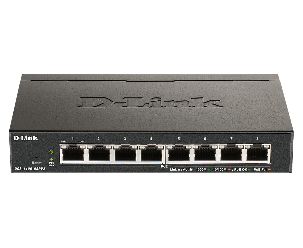 8-PORT POE GIGABIT SMART MANAGED SWITCH