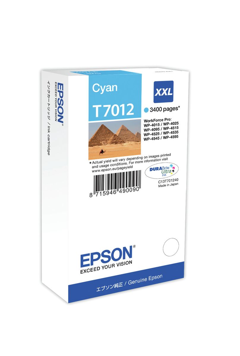 INK CARTRIDGE XXL CYAN 3.4K