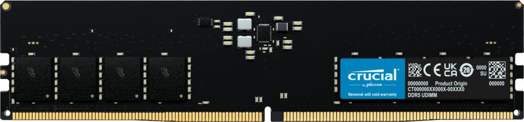 CRUCIAL 32GB DDR5-5600 UDIMM CL46 (16GBIT)