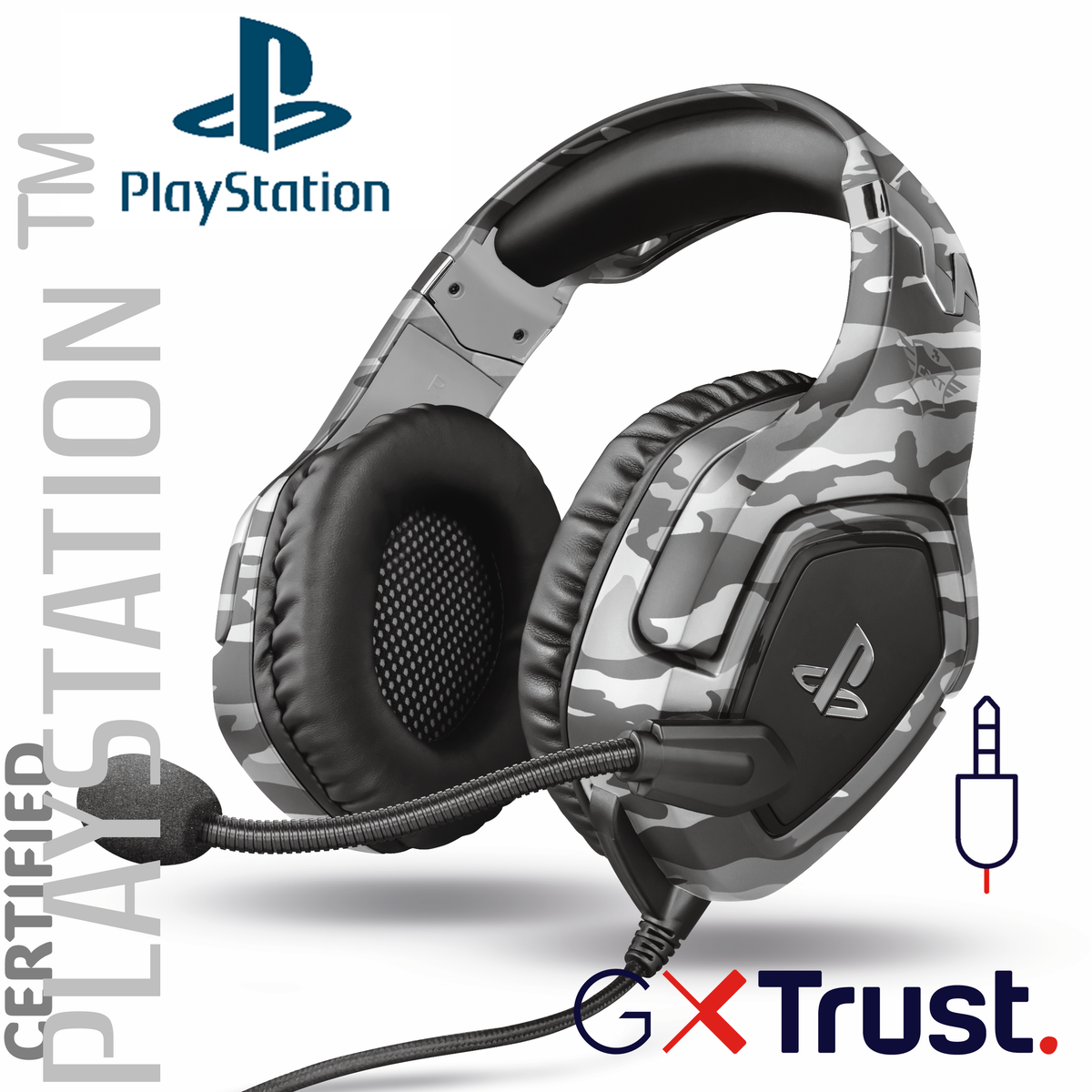 GXT 488 FORZE-G PS4 HEADSET GREY