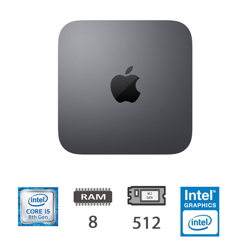 MAC MINI (2018)I5-8500B/8/512M2/SG/2Y