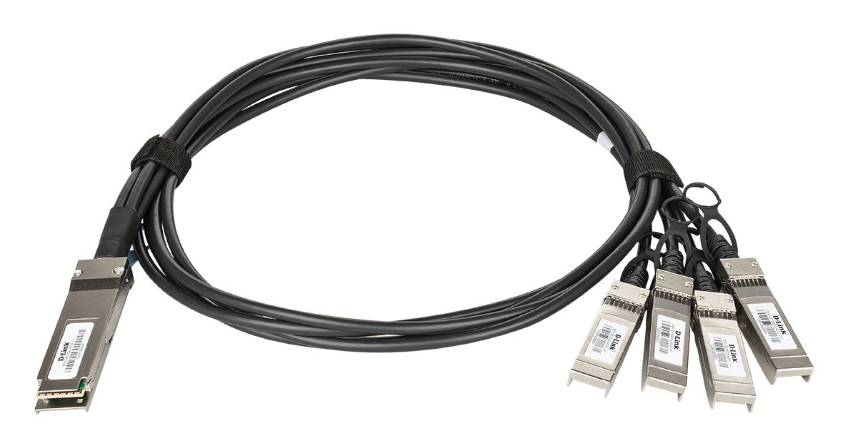 1-METER 100G PASSIVE QSFP28 TO 4X 25G SFP28