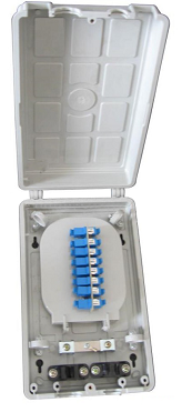 SCATOLA FTTH FIBRA DA 8 BUSSOLE SC/SX INDOOR