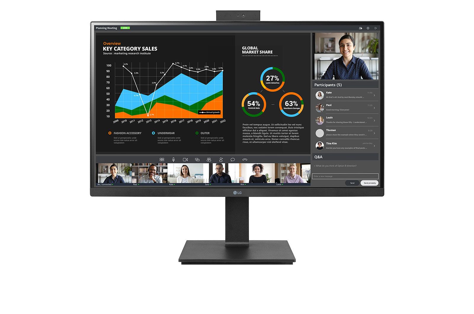 27   IPS BORDERLESS -  WEBCAM FHD