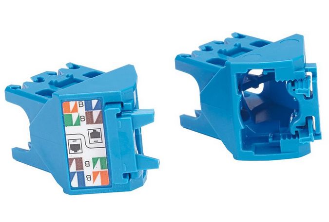 Angled Wire Cap for Cat.6A UTP TG Jack