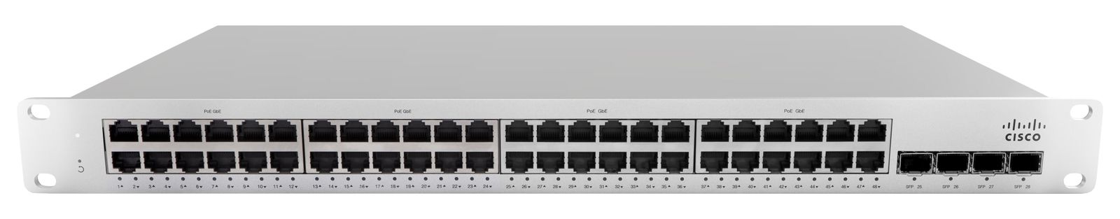 MERAKI MS210-48LP 1G L2 CLD-MNGD 48X GIGE 370W POE
