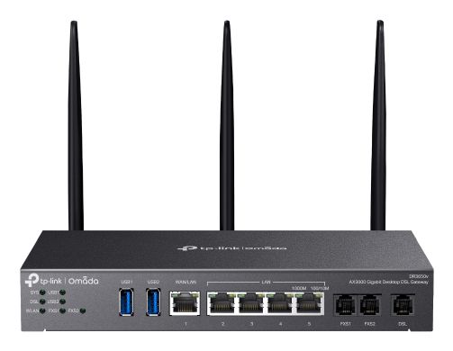 OMADA AX3000 GIGABIT DESKTOP DSL GATEWAY, 1 × GIGA