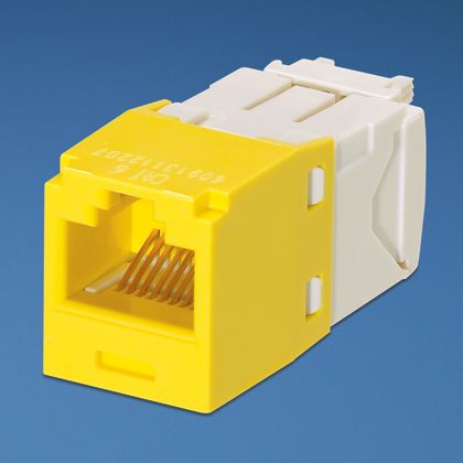 Modulo Minicom RJ45 Cat.6 UTP Giallo