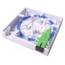 Scatola FTTH per cavo bifibra 2 fori SC Simplex