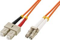 PATCHCORD BIFIBRA LC/SC 50/125 OM2 MT.2 ORANGE