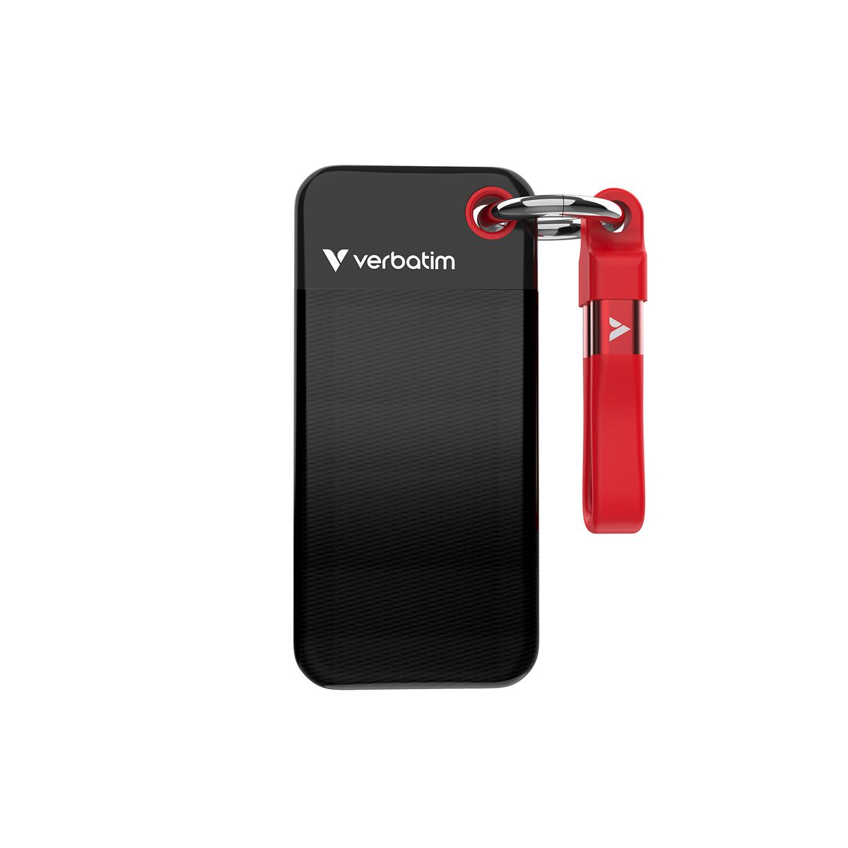 VERBATIM POCKET SSD USB 3.2 GEN 2 2TB BLACK/RED