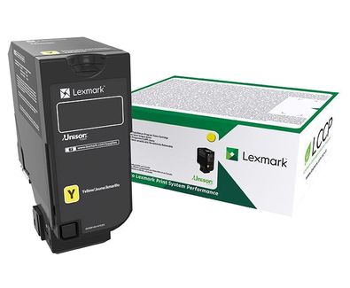 TONER CS/X727/CS728 RETURN YELLOW (10K )