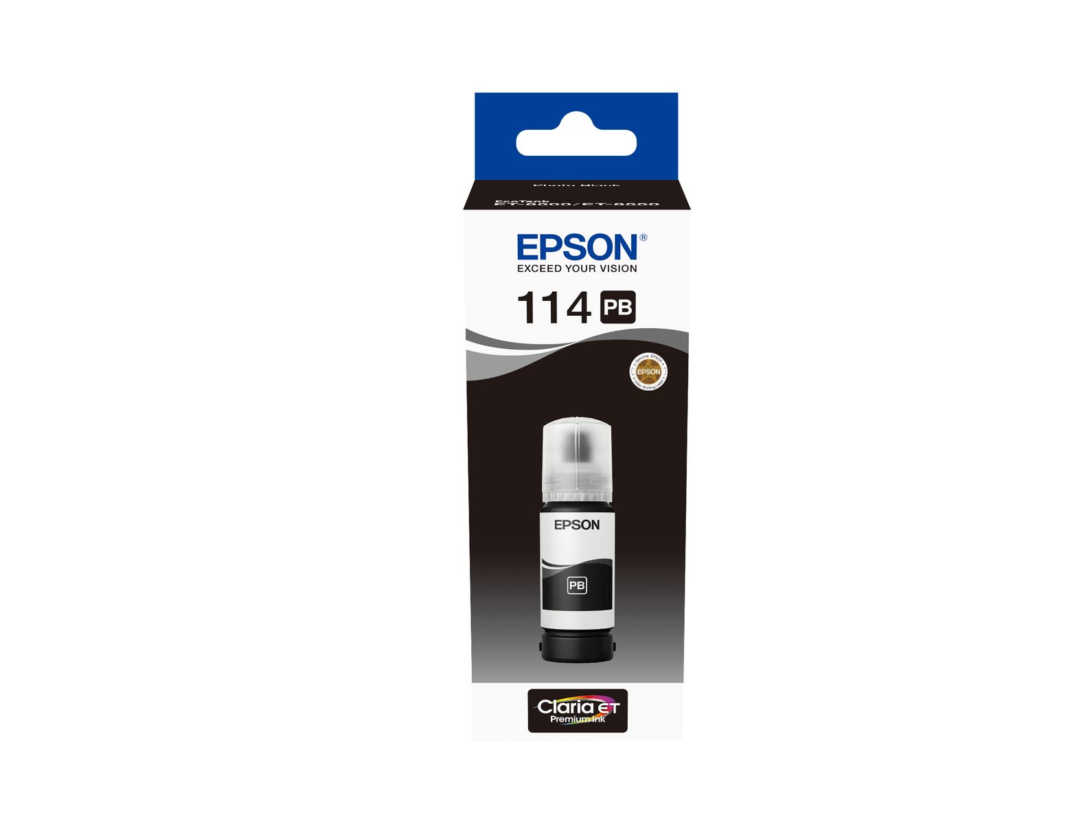 EPSON 114 ECOTANK PHOTO BLACK  INK BOTTLE 70 ML
