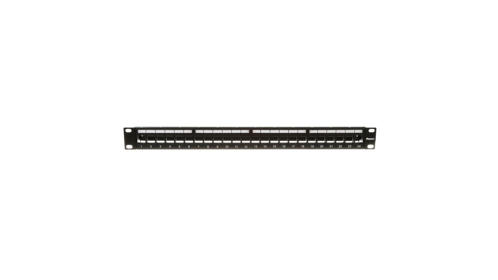 Patch Panel Keystone 24 porte Vuoto Shielded 1U