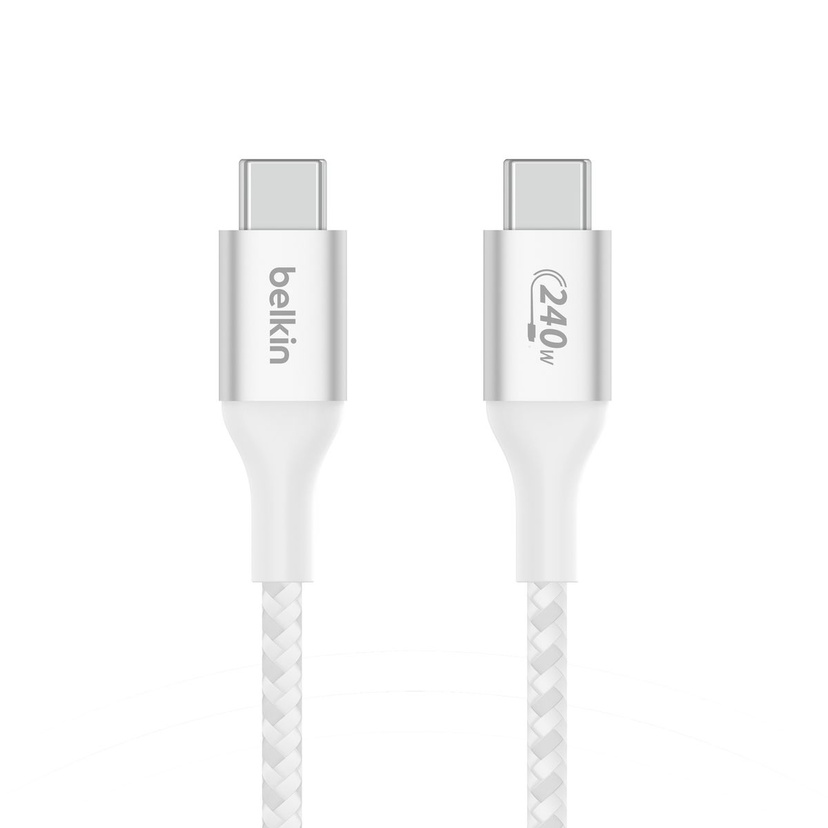 BOOST CHARGE 240W USB-C TO USB-C CABLE, 2M, WHITE