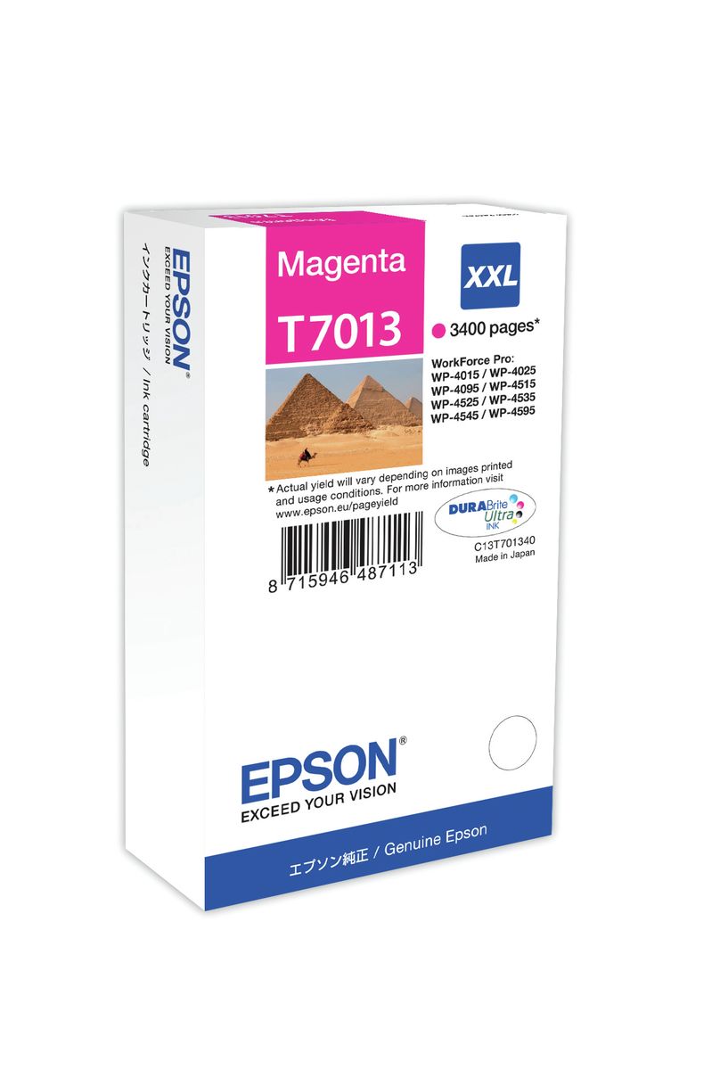 INK CARTRIDGE XXL MAGENTA 3.4K