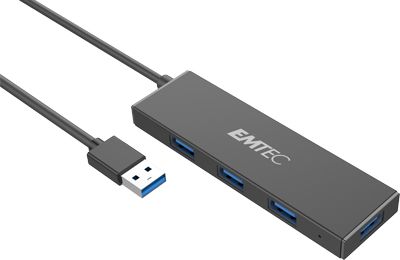EMTEC HUB ULTRASLIM USB 3.2